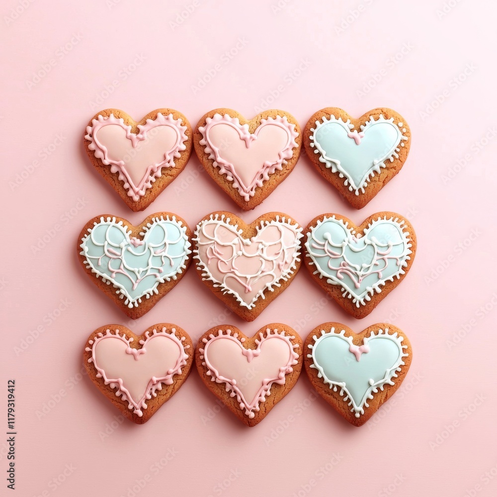Valentine's Day Cookie Decorating Event Heart-Shaped Cookies Pastel Colors Cozy Kitchen Creative Vibes Sweet Treats Valentine's Day Cookie Decorating Event Heart-Shaped Cookies Pastel Colors Cozy Kitchen Creative Vibes Sweet Treats