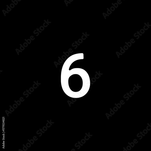 Number 6 Icon
