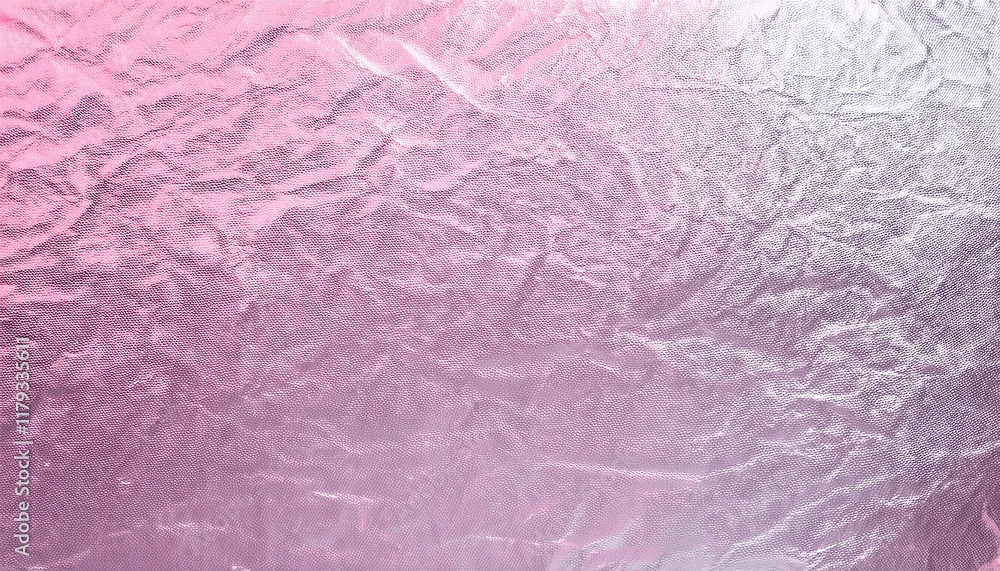 Fototapeta premium Pink and Silver Foil Texture: A Gradient of Elegance