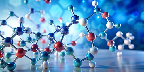 Cefuroxime Molecular Structure: Pharmaceutical Research & Development photo