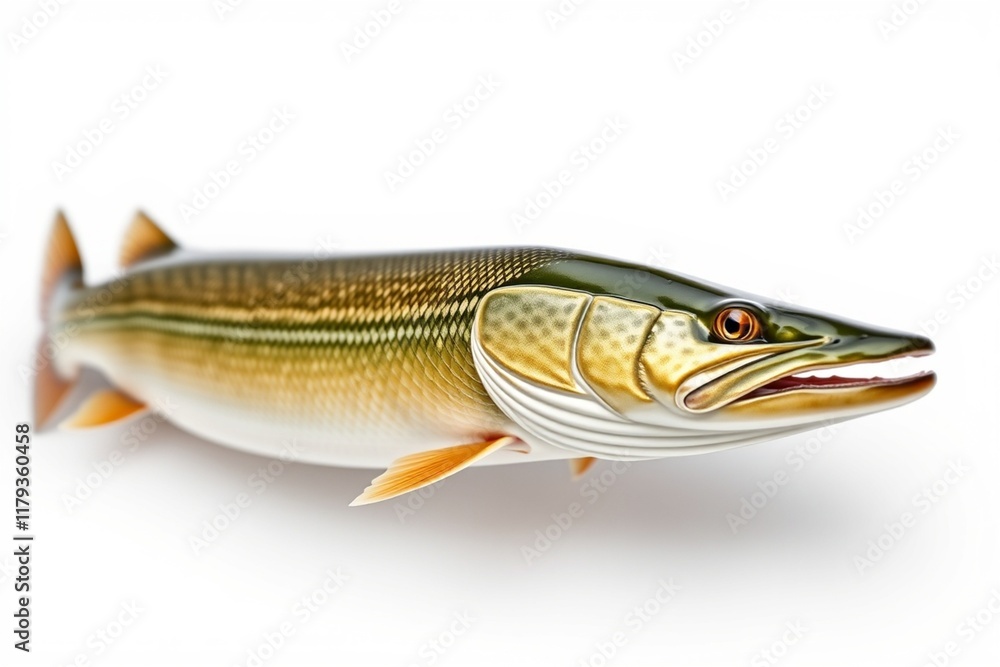fish on white background fish on white background