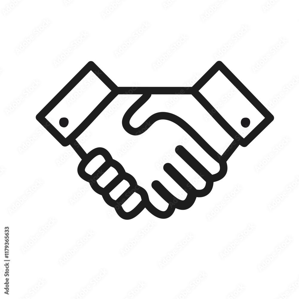 handshake art vector illustration design on white background handshake art vector illustration design on white background