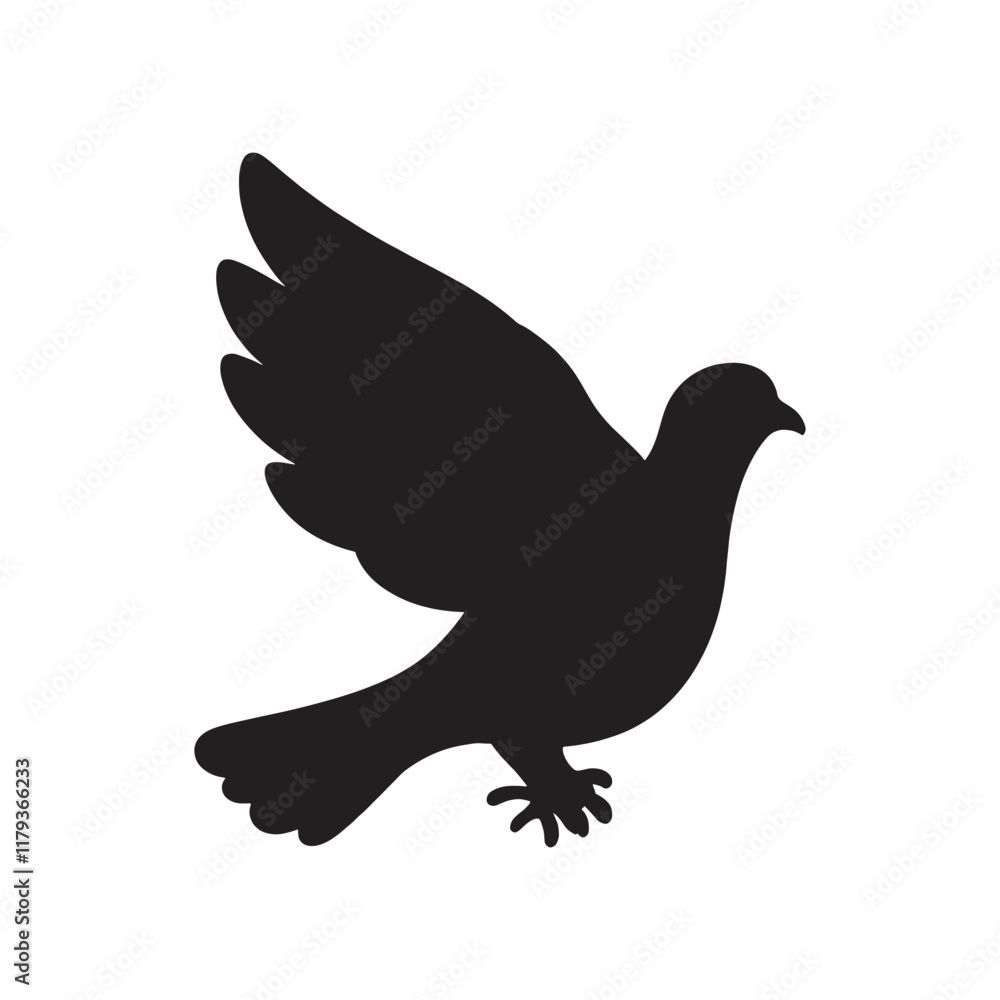 Pigeon line art modern vector Design | black and white drawing of a Pigeon bird Pigeon line art modern vector Design | black and white drawing of a Pigeon bird