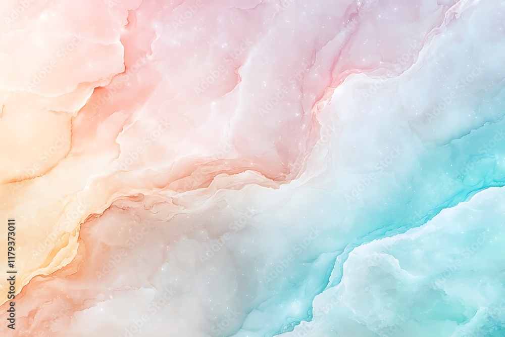 Fototapeta premium Valentine's day celebration love-inspired abstract art in soft color aesthetic