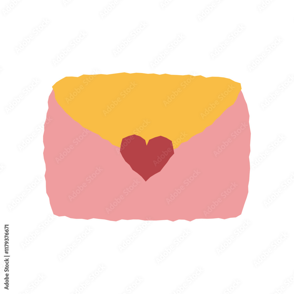 ラフなラブレターのイラスト ラフなラブレターのイラスト