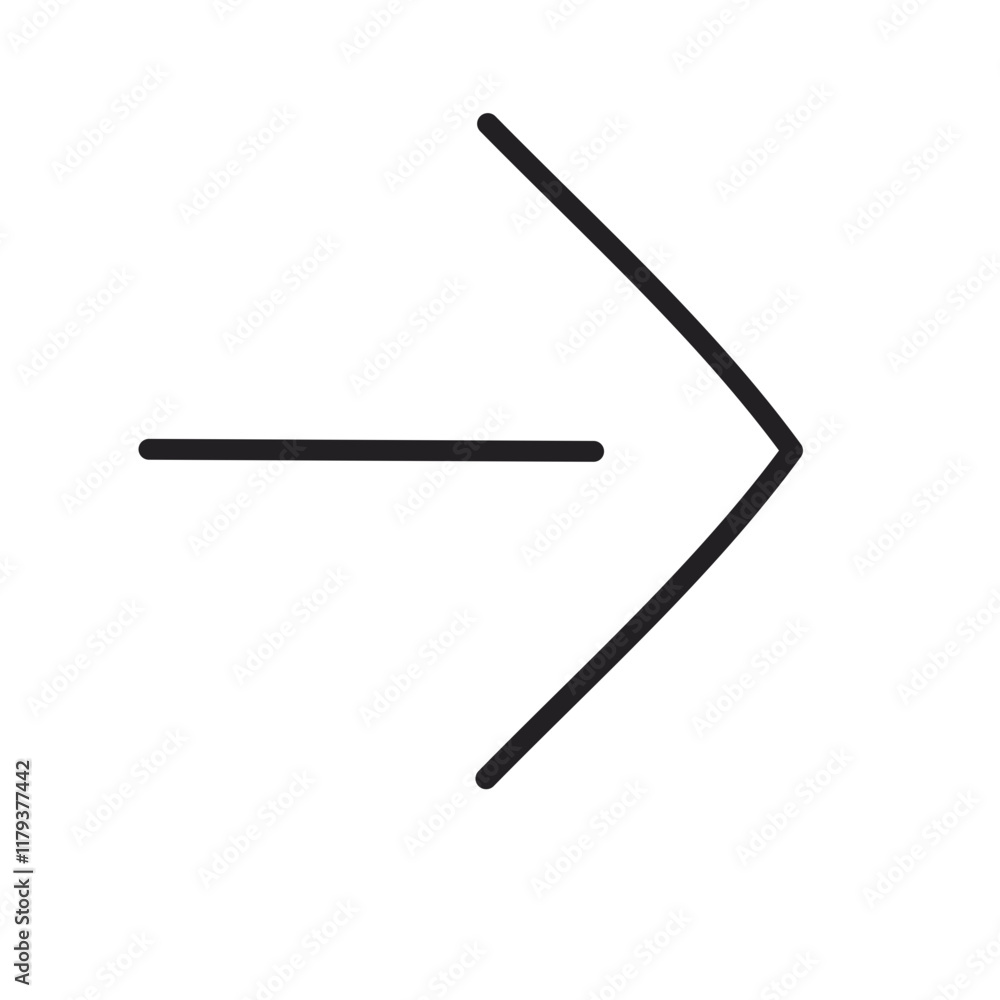 black way arrow sign isolated vector icon design black way arrow sign isolated vector icon design