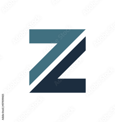 Abstraktes Logo Z