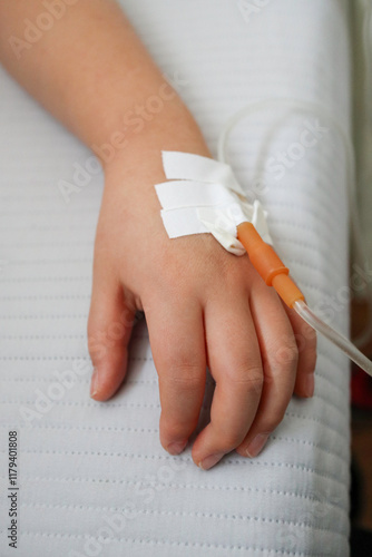 Children's Hand on the Ringer