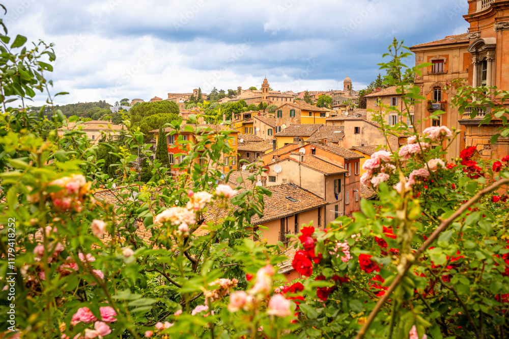 Beautiful Cityscape in Perugia, Umbria - Italy