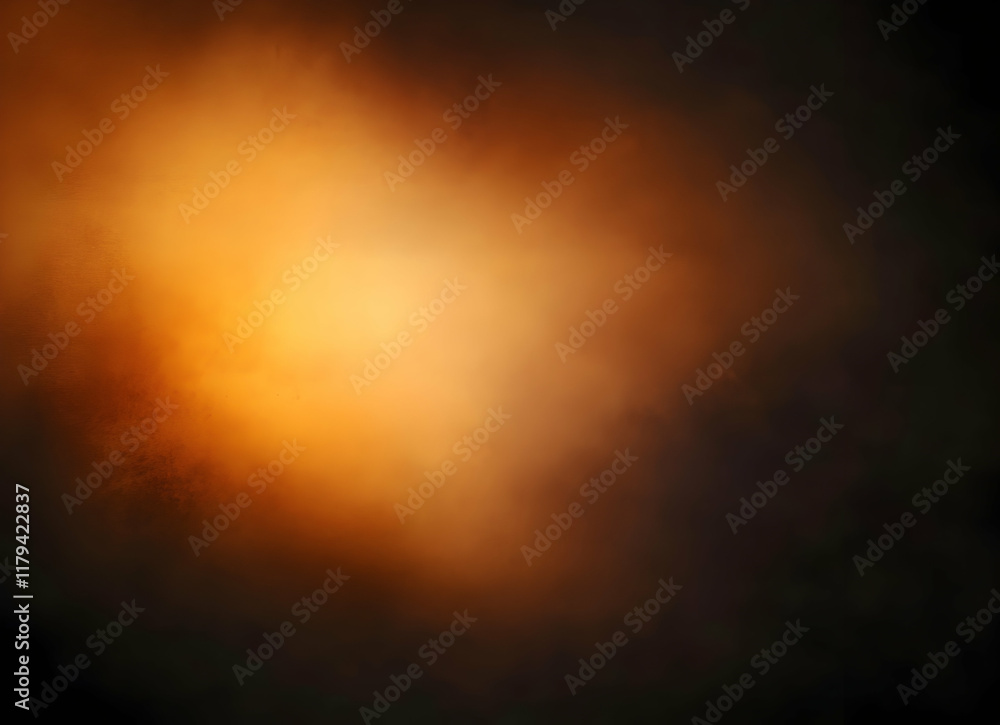 Fototapeta premium Ethereal Glow of Luminous Abstract Light in Dark Mystical Atmosphere