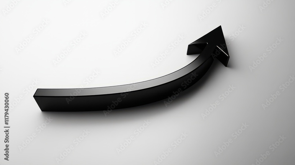 A thick black arrow pointing to the right A thick black arrow pointing to the right