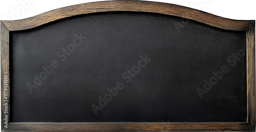 Wooden planks signboard transparent background