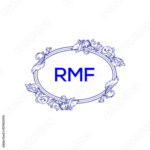 RMF letters creative logo photo