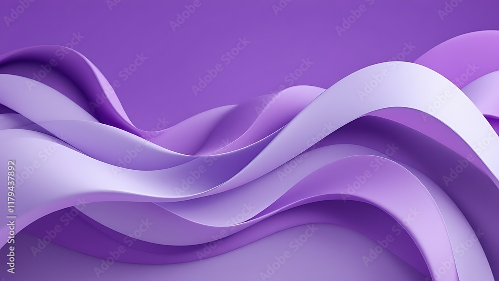 Fototapeta premium Abstract minimalist background design, 3d render