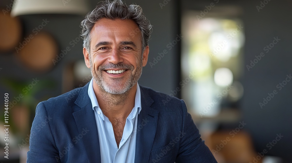 Portrait of a Smiling Businessman Portrait of a Smiling Businessman