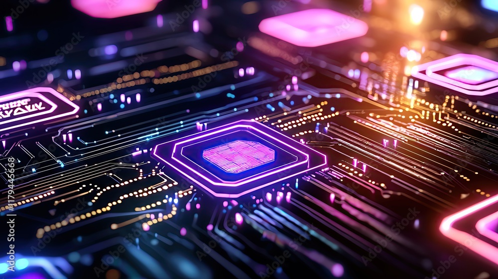 cyber monday Futuristic Online Shopping Deals Abstract circuit board with vibrant colors. cyber monday Dynamic Neon Discount Themes cyber monday Futuristic Online Shopping Deals Abstract circuit board with vibrant colors. cyber monday Dynamic Neon Discount Themes