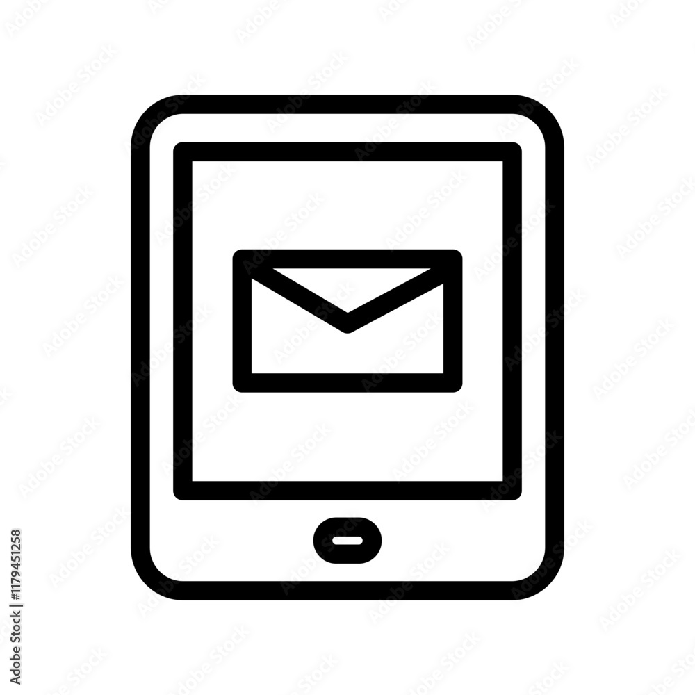 Tablet PC icon design template Tablet PC icon design template