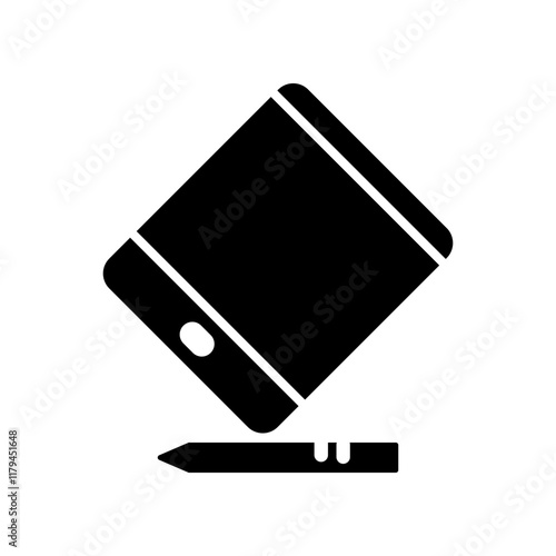 Tablet PC icon design template