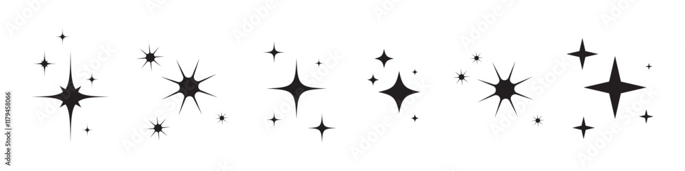 Sparkle Icons. Twinkle stars set. Shine star icons. Shine, glitter, twinkling and clean effect. Star sparkle icon. Sparkle Icons. Twinkle stars set. Shine star icons. Shine, glitter, twinkling and clean effect. Star sparkle icon.