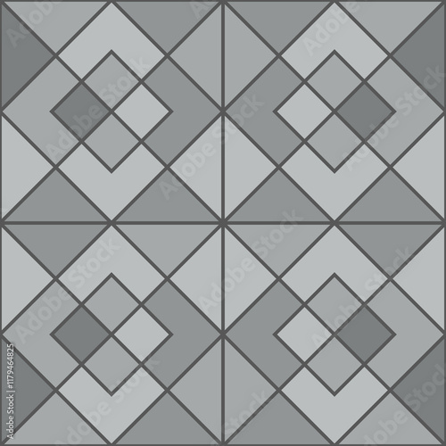 Street stone pavement, sidewalk tile pattern. Floor stone tile textile backdrop, patio cement cobblestone isolated vector wallpaper background or footpath brick paving wrapping paper pattern