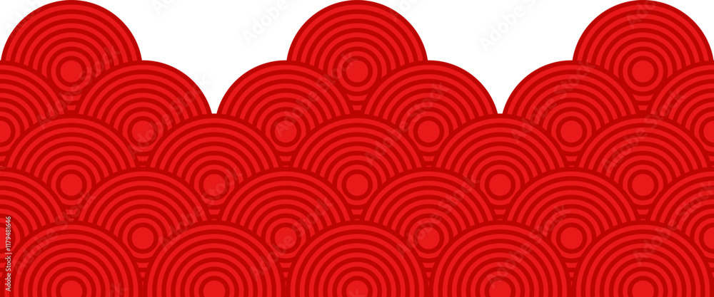 Chinese Lunar New Year Corner Border Chinese Lunar New Year Corner Border