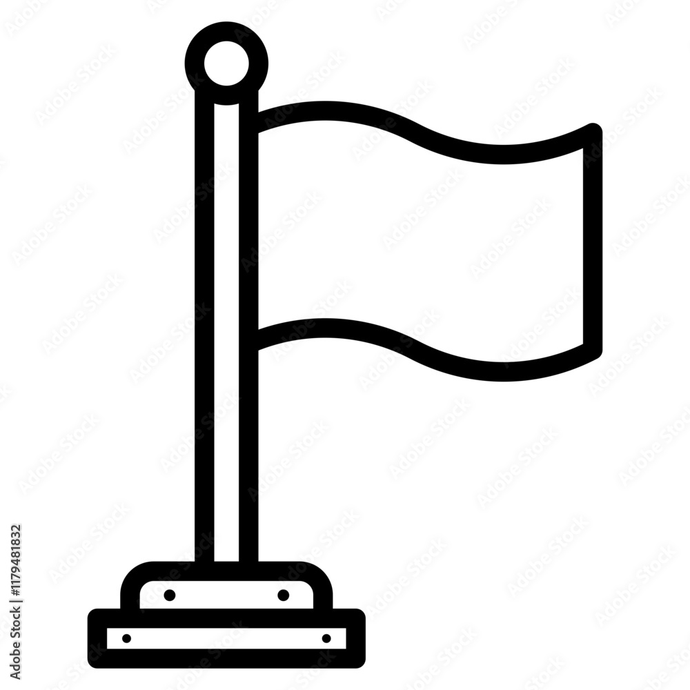 Flag Icon Element For Design Flag Icon Element For Design