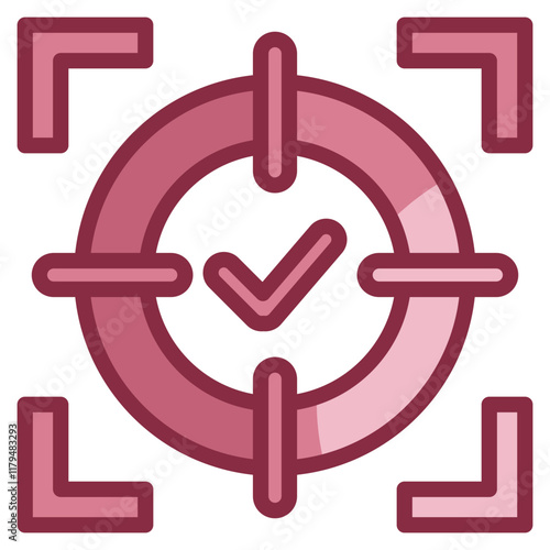 Accuracy  Icon Element For Design