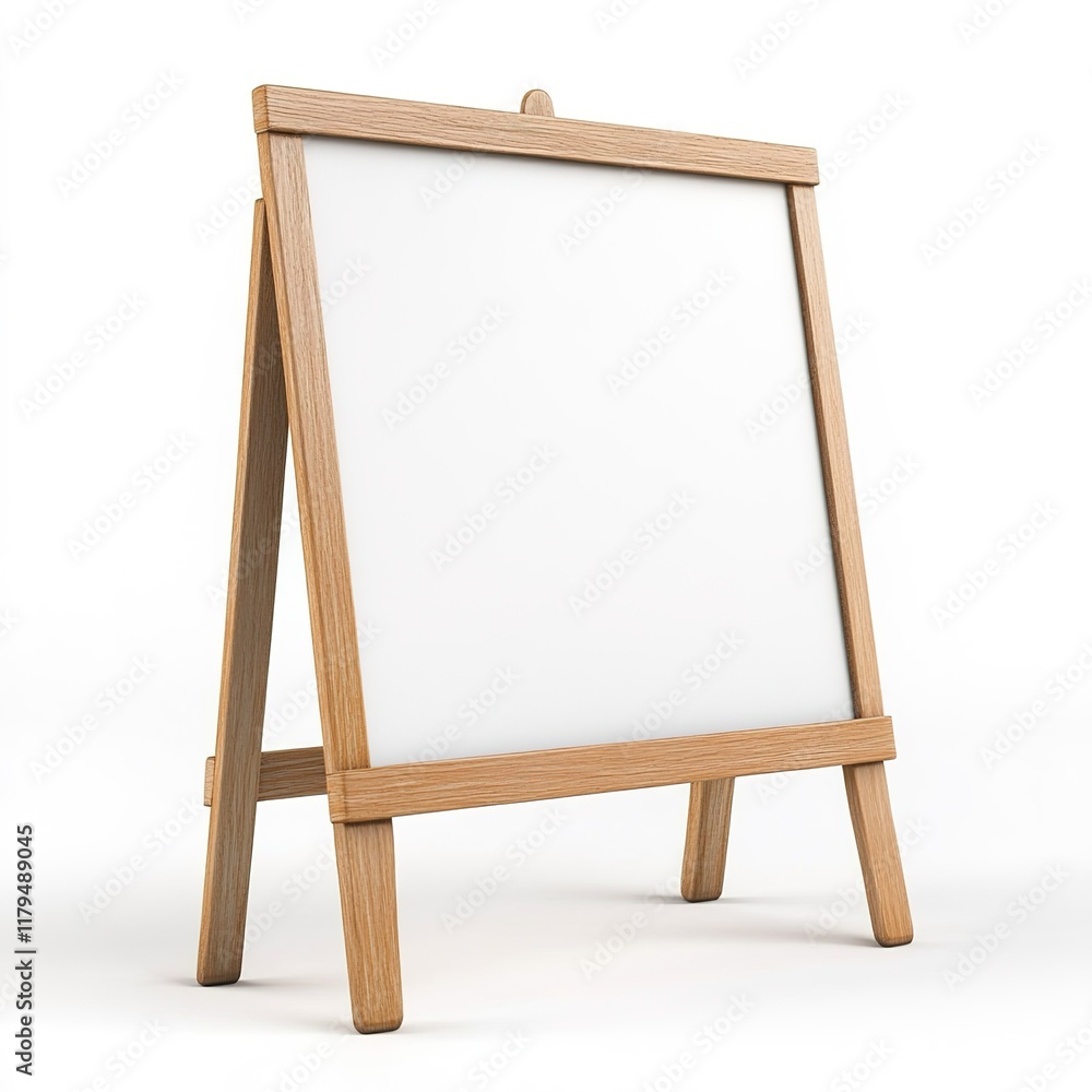 Single 3D Whiteboard – Modern Design, Clean Surface, Professional Office Equipment, Isolated on White Background Single 3D Whiteboard – Modern Design, Clean Surface, Professional Office Equipment, Isolated on White Background