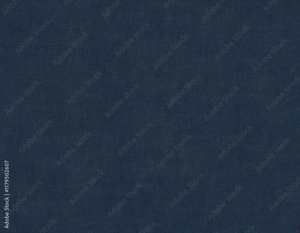 Deep Blue Denim Fabric Texture, Seamless Textile Background, High-Resolution Detail