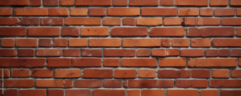 Obraz premium Intricate brick pattern, rich color variations, weathered, colorful bricks, red