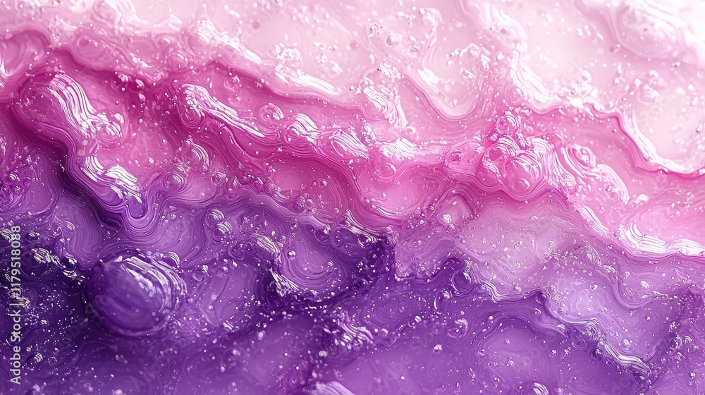 Abstract Purple Pink Fluid Swirl Background: Glossy, Shiny, Vibrant Texture for Design Abstract Purple Pink Fluid Swirl Background: Glossy, Shiny, Vibrant Texture for Design
