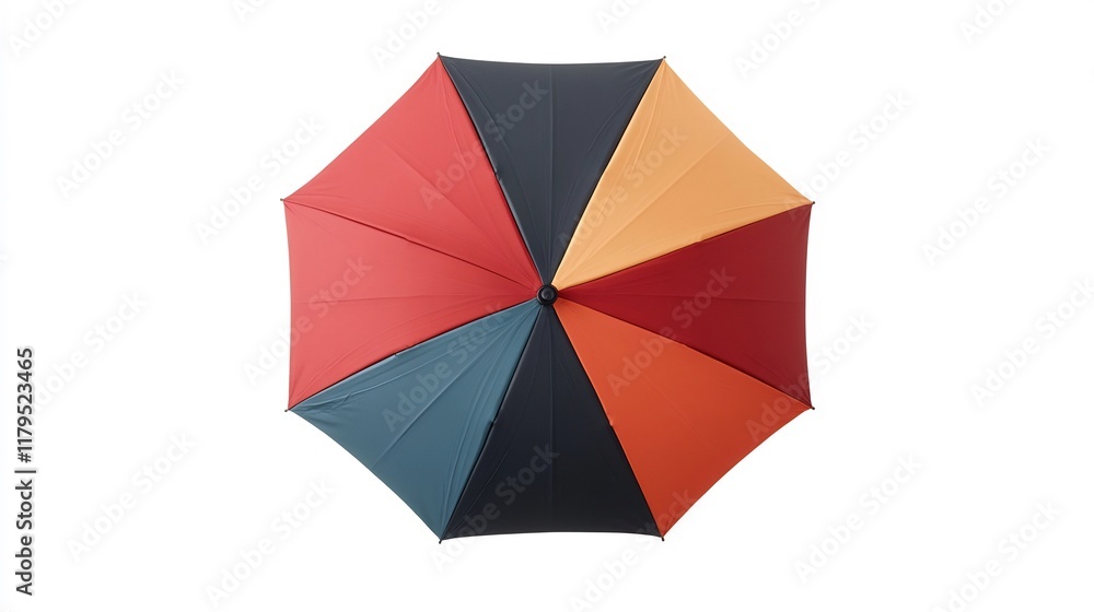Vibrant Foldable Umbrella with Geometric Patterns Providing Weather Protection and Fashion Statement Vibrant Foldable Umbrella with Geometric Patterns Providing Weather Protection and Fashion Statement