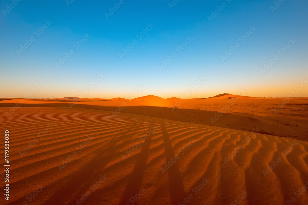 Naklejka premium desert sky