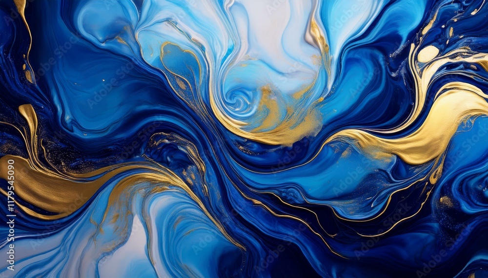 Obraz premium abstract blue background