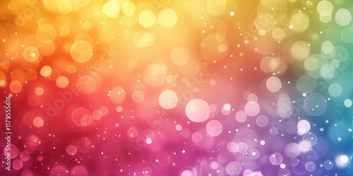 colorful gradient bokeh background
