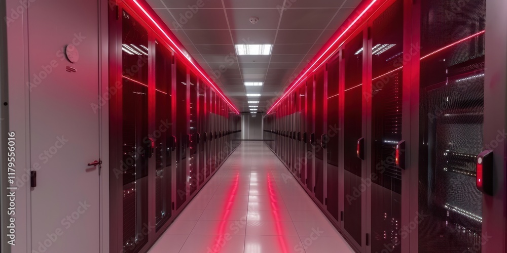 Fototapeta premium modern data center room