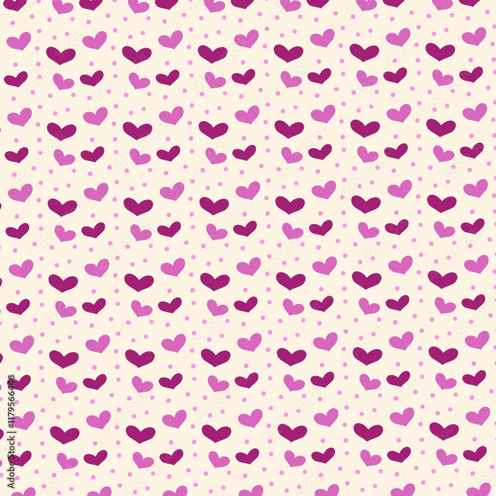 seamless pattern with hearts seamless pattern with hearts