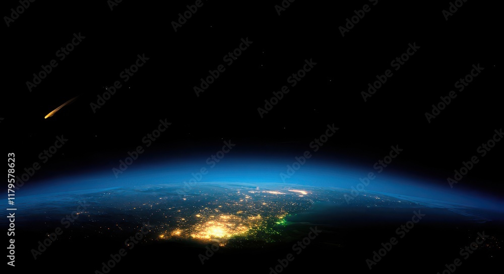 Earth at Night: A Stunning Satellite View of Our Planet. Earth at Night: A Stunning Satellite View of Our Planet.