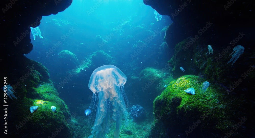 Obraz premium Forgotten Ocean Wonders.