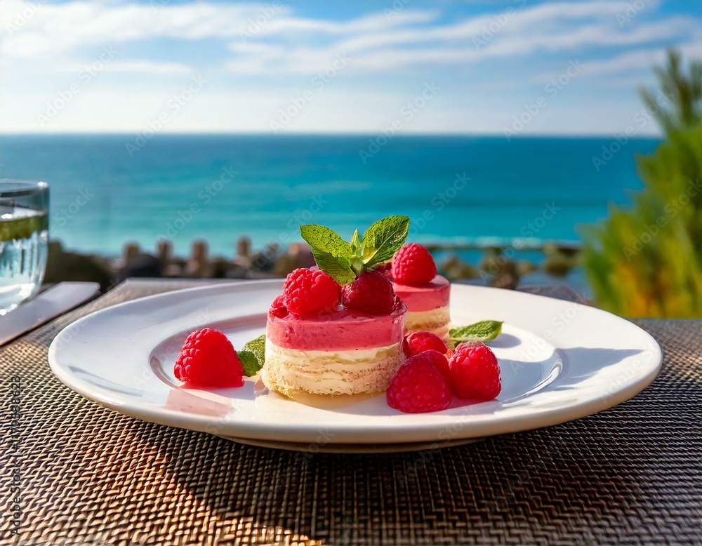 raspberry dessert
