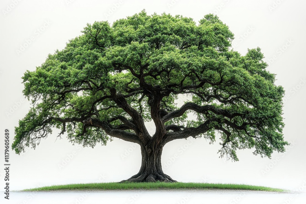 custom made wallpaper toronto digitalmajestic ancient pecan tree with sprawling branches and dense canopy isolated on pure white background for professional design projects