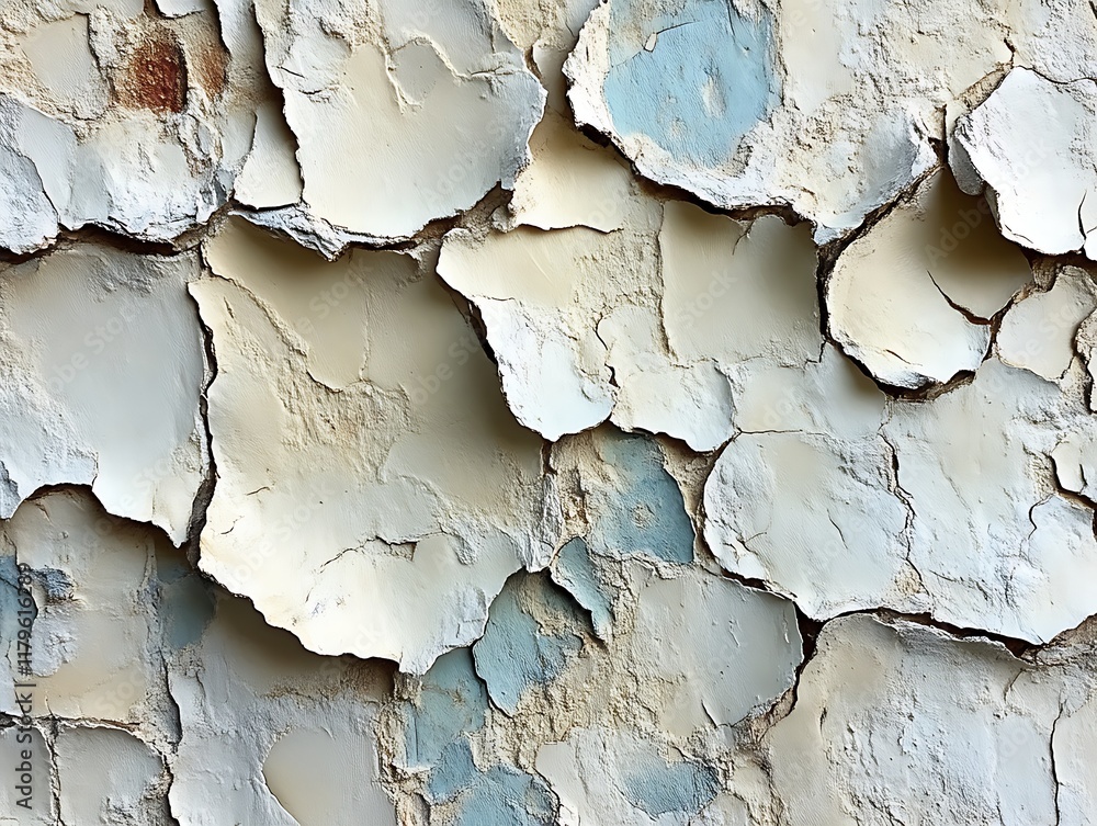 Close-up of peeling paint texture. Close-up of peeling paint texture.