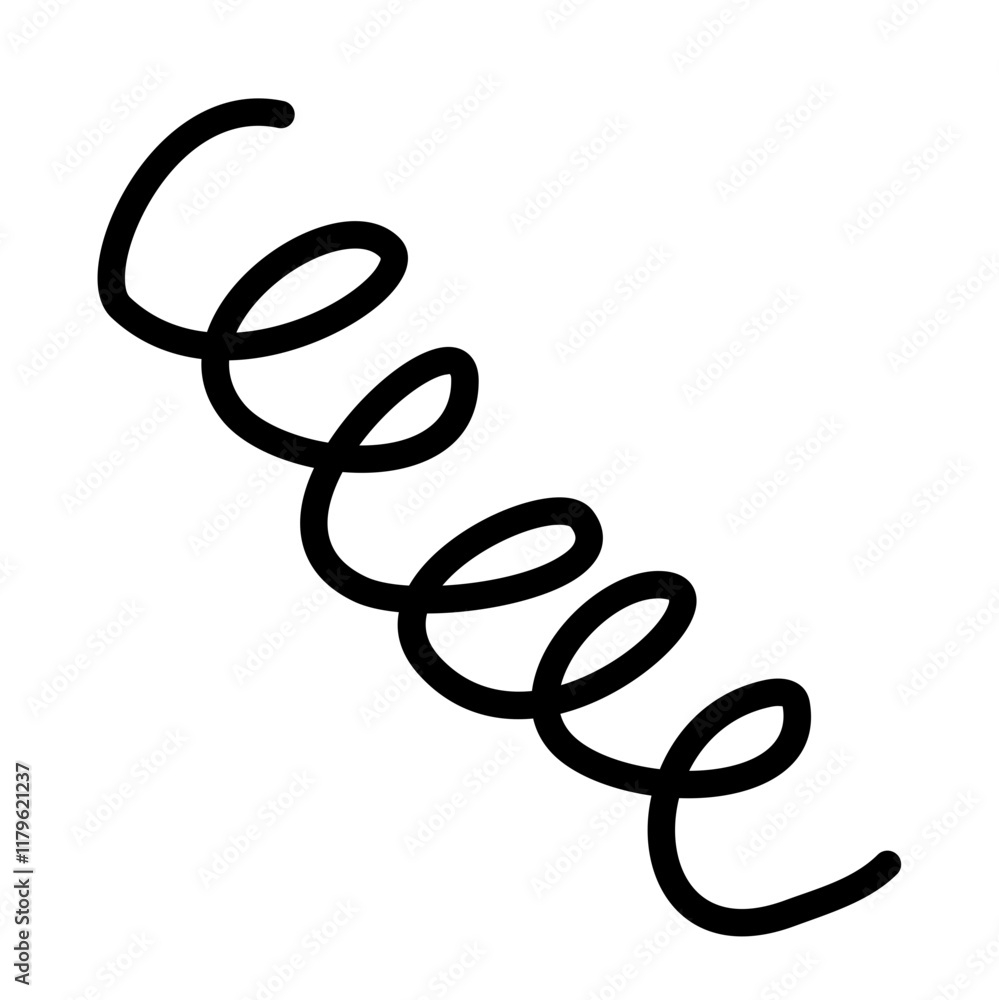 black spiral springs metallic coil and linear spirals black spiral springs metallic coil and linear spirals