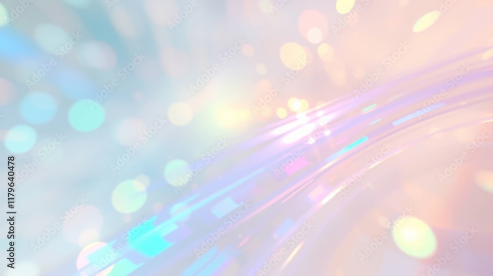abstract holographic rays background , iridescent rainbow colors , dreamy visual effect, digital art in bokeh style abstract holographic rays background , iridescent rainbow colors , dreamy visual effect, digital art in bokeh style