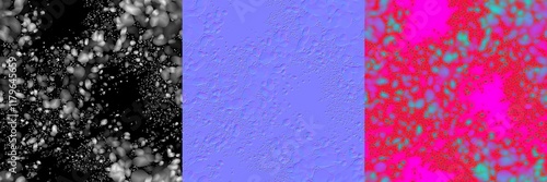 Wallpaper Mural Rock Field Small Simple Fracture Gravel Stylish Seamless Tiled Texture Height Map Normal Map RGB Mask AO Map Torontodigital.ca