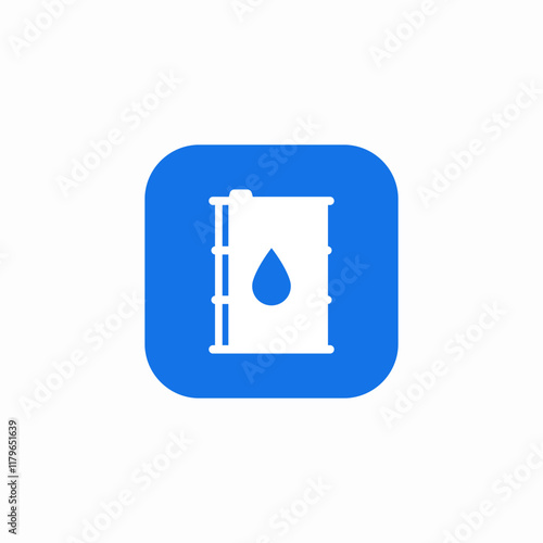 oil barrel icon sign vector