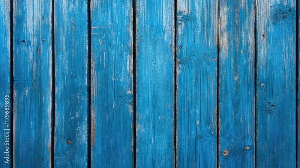 Textured close up of a weathered blue wooden wall with natural grain patterns and imperfections for background or design use Textured close up of a weathered blue wooden wall with natural grain patterns and imperfections for background or design use