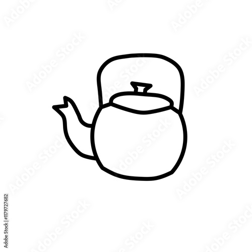 Kettle isolated on white