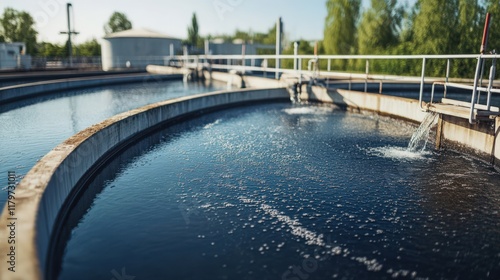 Wallpaper Mural A large body of water with a few small streams of water coming out of it Torontodigital.ca