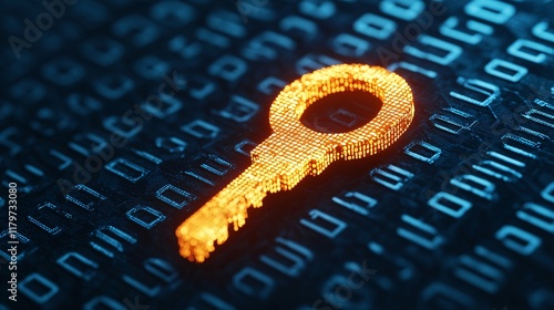 Unlocking digital security key insights on encryption techniques cybersecurity technology digital world informative